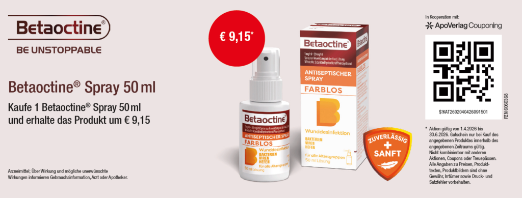 Betaoctine Spray 50ml 9,15€ Bis 30.06