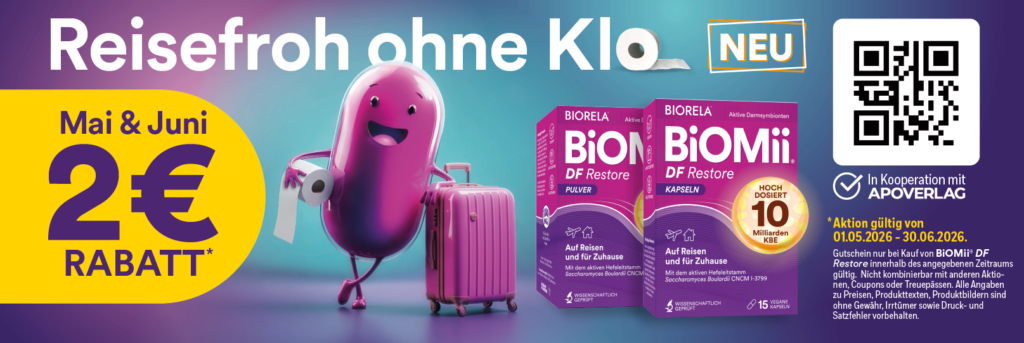 Biomii 2€ Rabatt Bis 30.06
