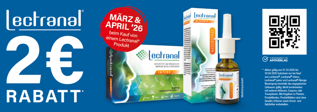 Lectranal 2€ Rabatt Bis 30.04