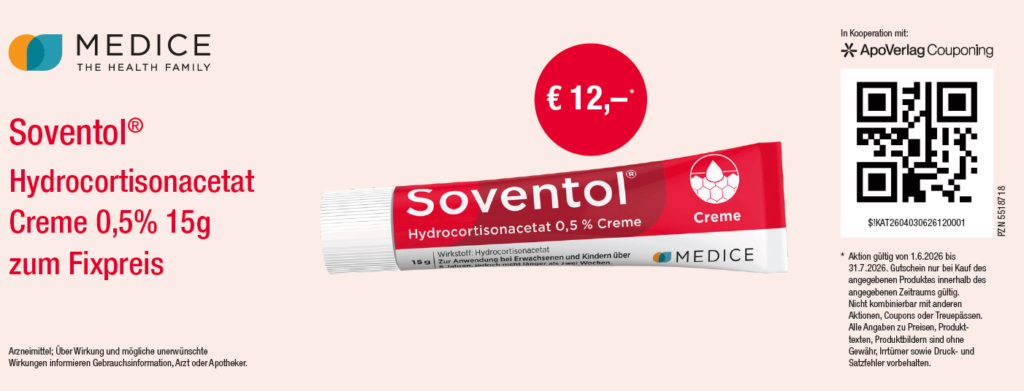 Soventol Hydrocortisonacetat Creme 12€ Bis 31.07