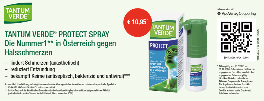 Tantum Verde Protect Spray 10,95 € Bis 31.12.2026