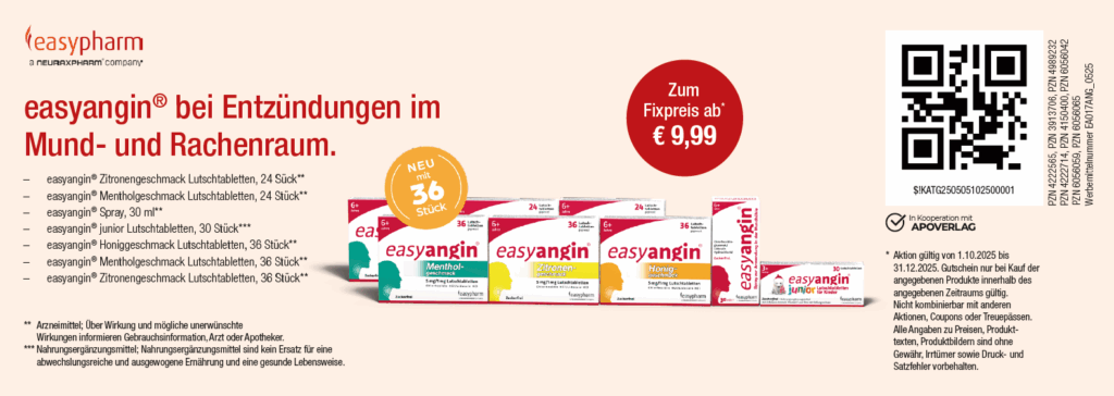Easyangin Fixpreis 9,99€ auf ausgewählte Produkte Bis 31.12