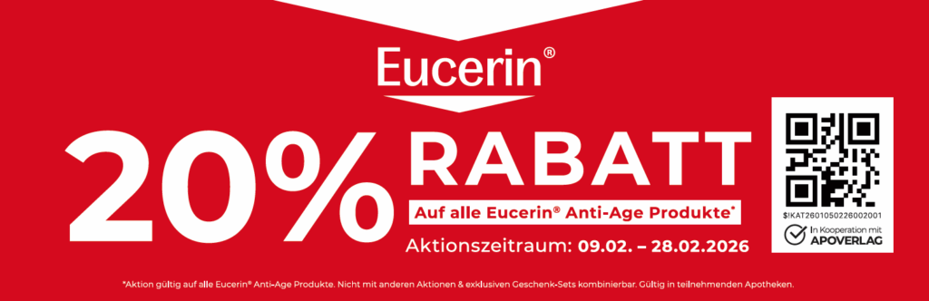 Eucerin Anti-Age Produkte 20% Rabatt 9.2 - 28.2.2026